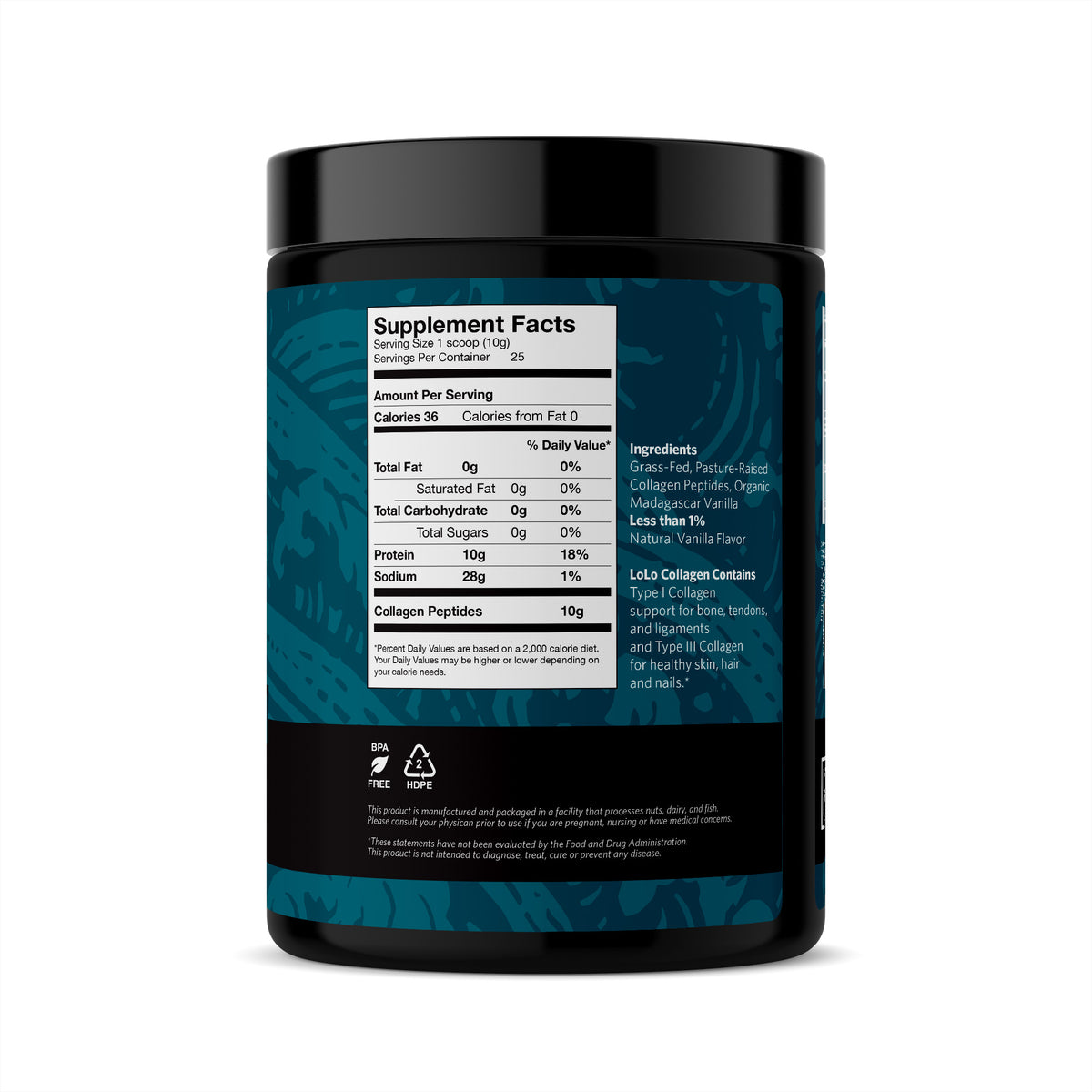 LoLo Collagen Protein-Vanilla Bean