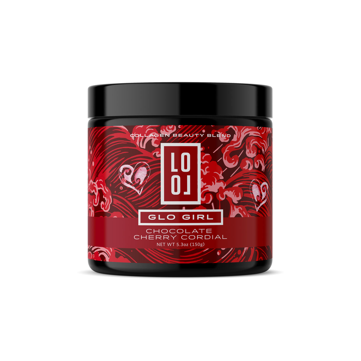 LoLo Glo Girl - Chocolate Cherry Cordial - Collagen Beauty Blend
