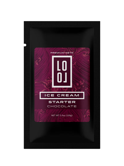 LoLo Premium Keto Ice Cream Starter - Chocolate