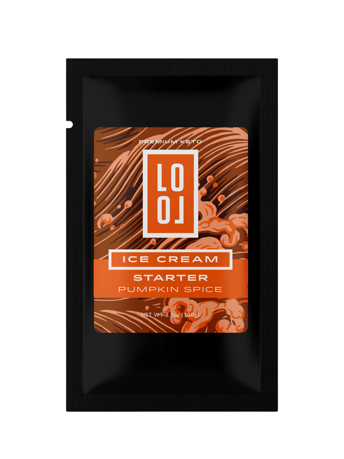 LoLo Premium Keto Ice Cream Starter - Pumpkin Spice